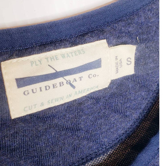 Guideboat Co. J’Adore Quilted Half-Zip Pullover Sweater Top Small Blue - Picture 5 of 11